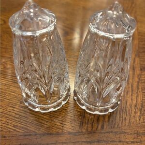 Elegant Waterford Crystal Salt and Pepper Shakers